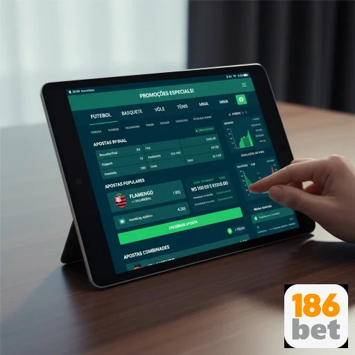 Facilidade de Uso e Acesso Rápido às Funcionalidades - 186bet