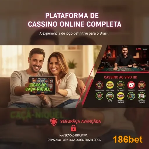 Jogadores em plataforma de cassino online 186bet jogando slots.